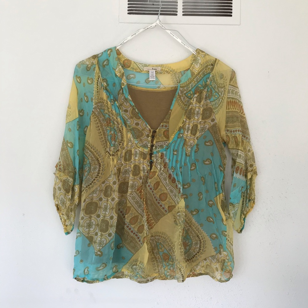Trinity Semi Sheer Top
